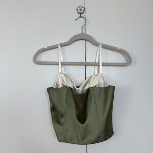 *UNWORN* Aritzia Hypnotize Satin Bustier